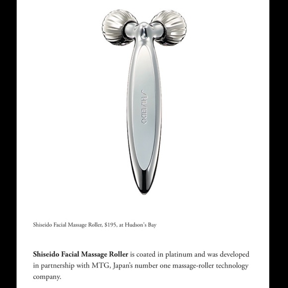 Limited Edition Shiseido Facial Massage Roller - Picture 1 of 6